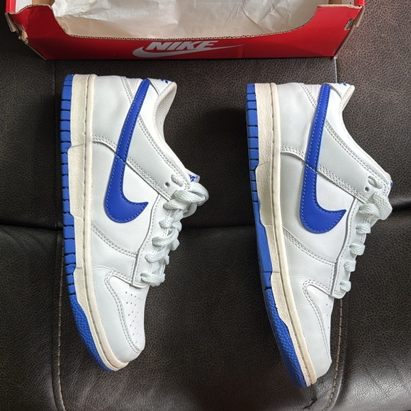 Nike Dunk Low (GS) summit white/hyper royal - Picture 7 of 8